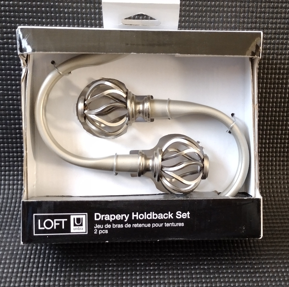 Umbra Loft Cagio Drapery Holdback Set